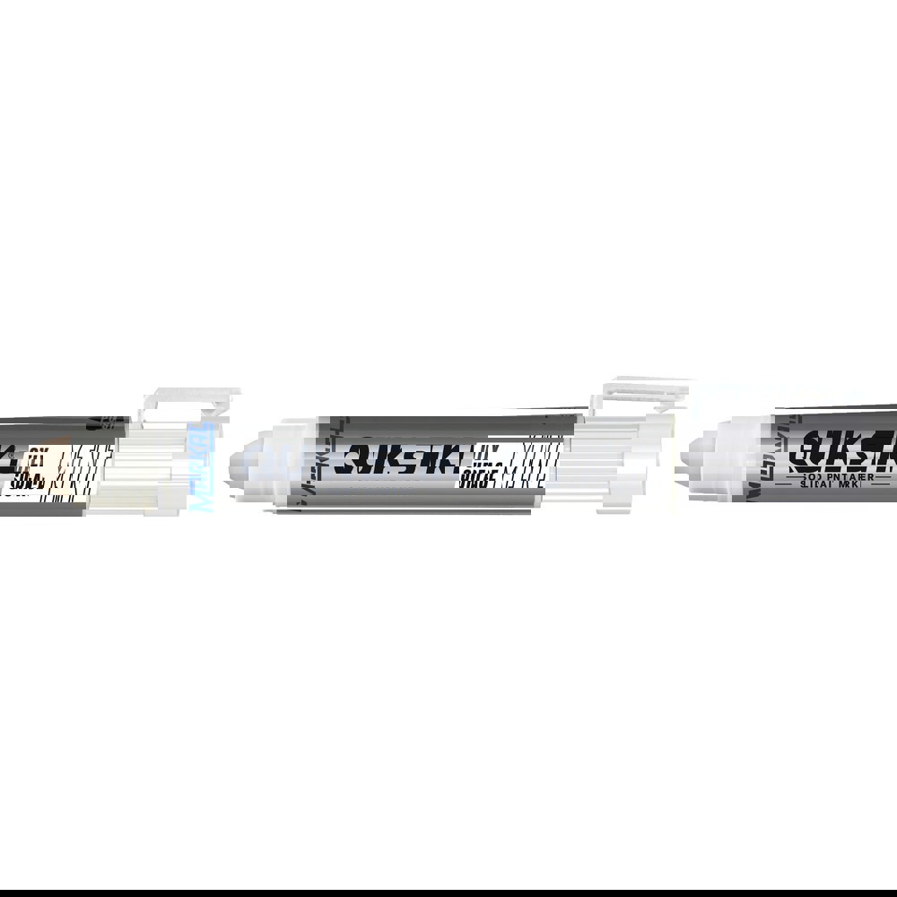 Solid Paint Marker: White, Alcohol-Based, Soft Crayon Point